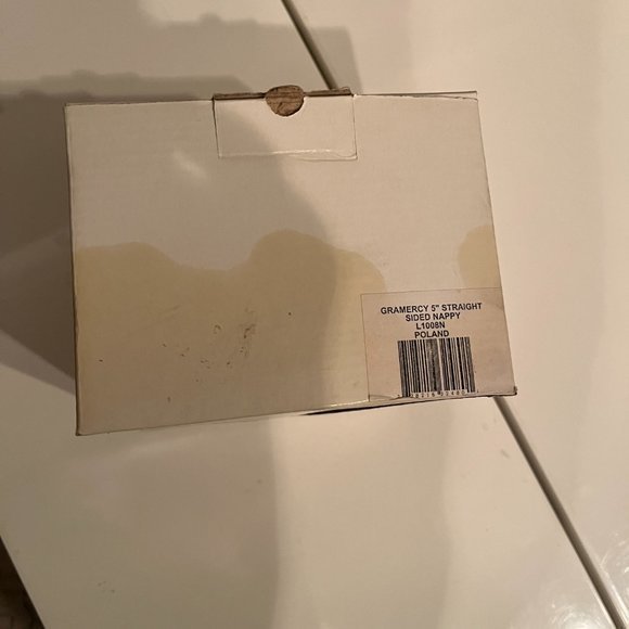 Vintage Block‎ Crystal Grammercy 5” Straight Sided Happy Bowl (Original b… - Picture 6 of 6